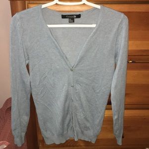 Light blue cardigan, size small